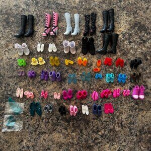 Doll Shoes Assortment of Barbie & Other Dolls Some Vintage
